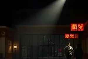 第七次日落：海边礁石与落日余晖的暖色调画面
